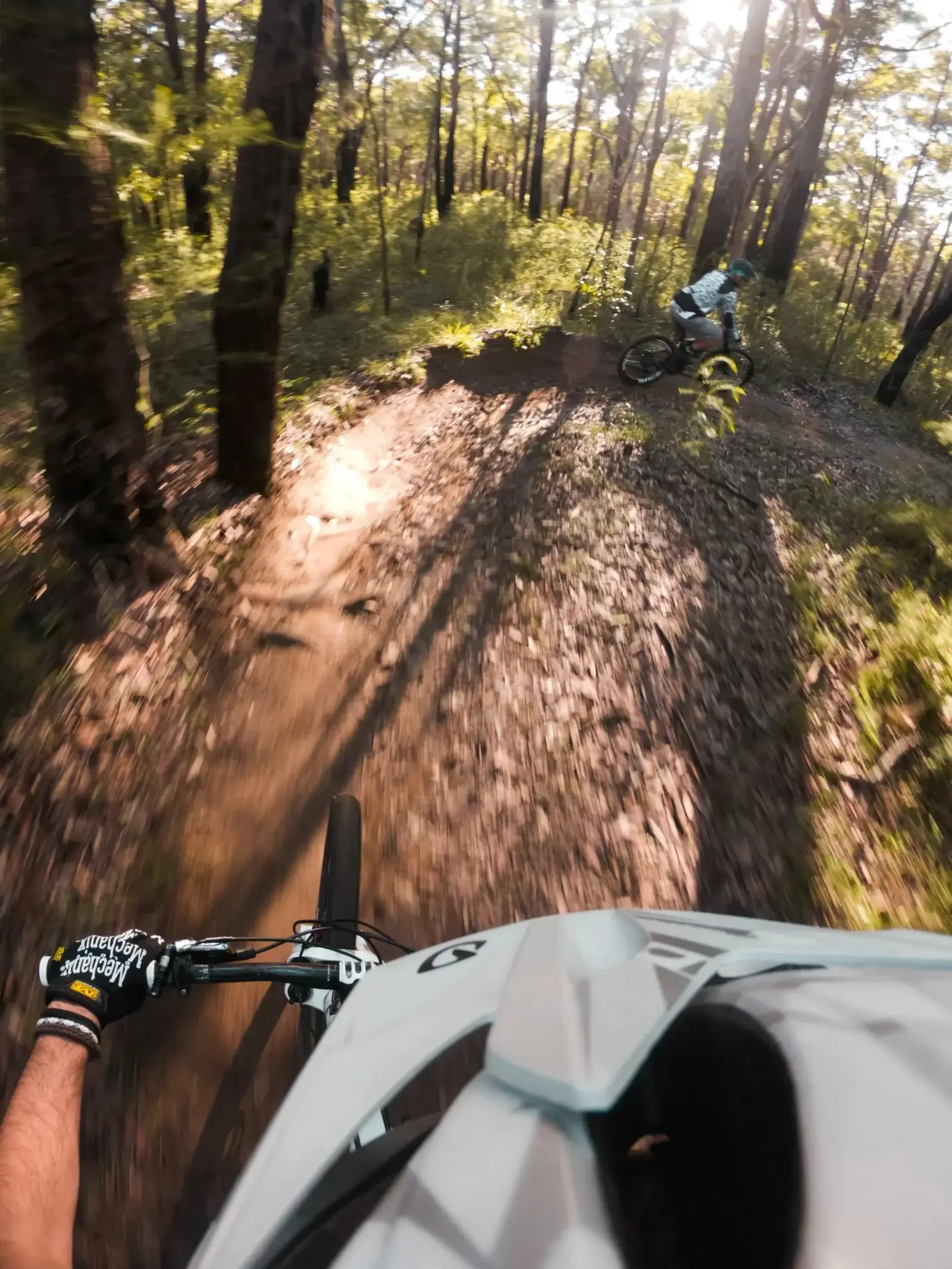 mountain biking