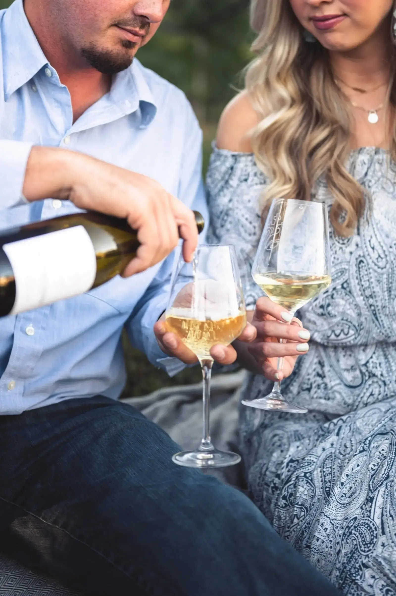 drinking wine