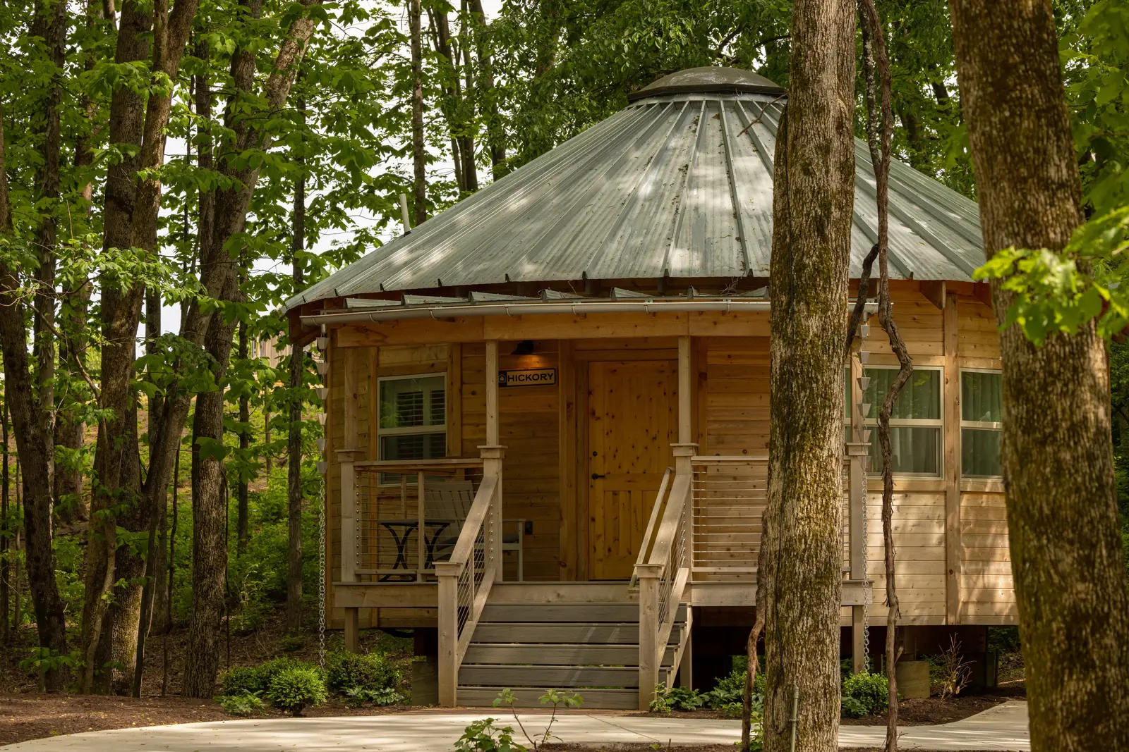 Hickory Yurt