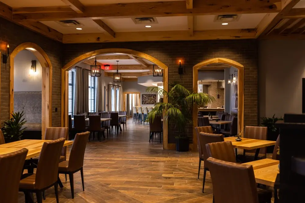 Hickory dining room
